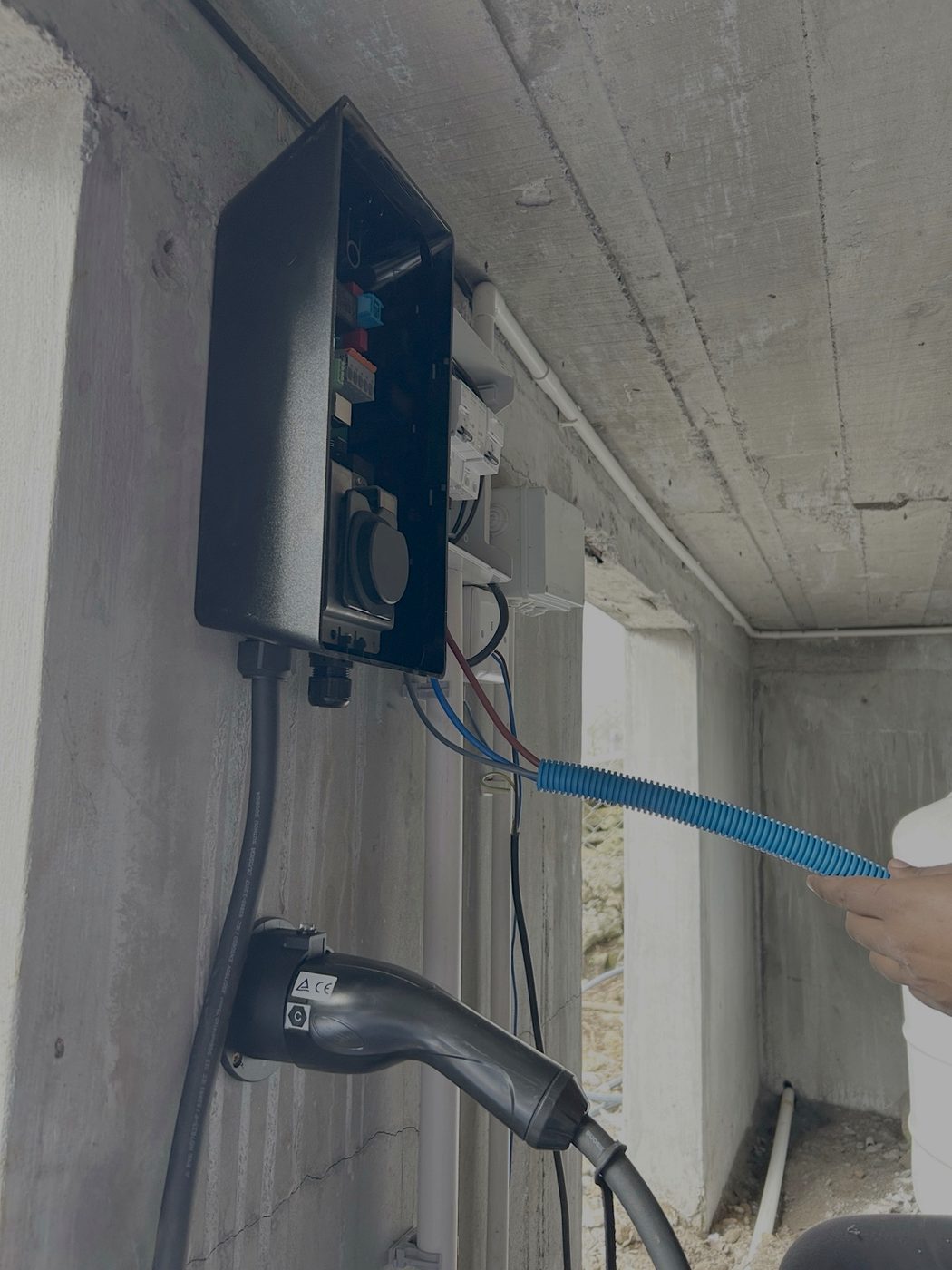 EV charger installation